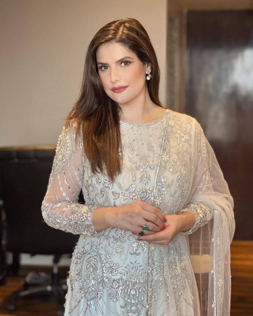 Zareen Khan in stylish outfit