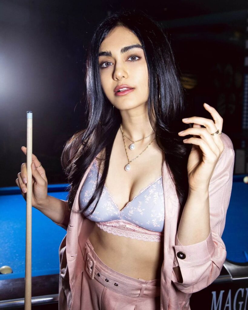 Adah Sharma in sexy outfit