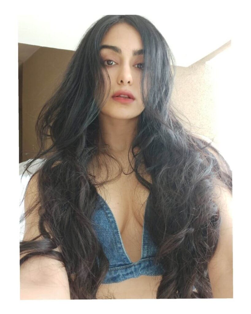 Adah Sharma close up shot in sexy outfit