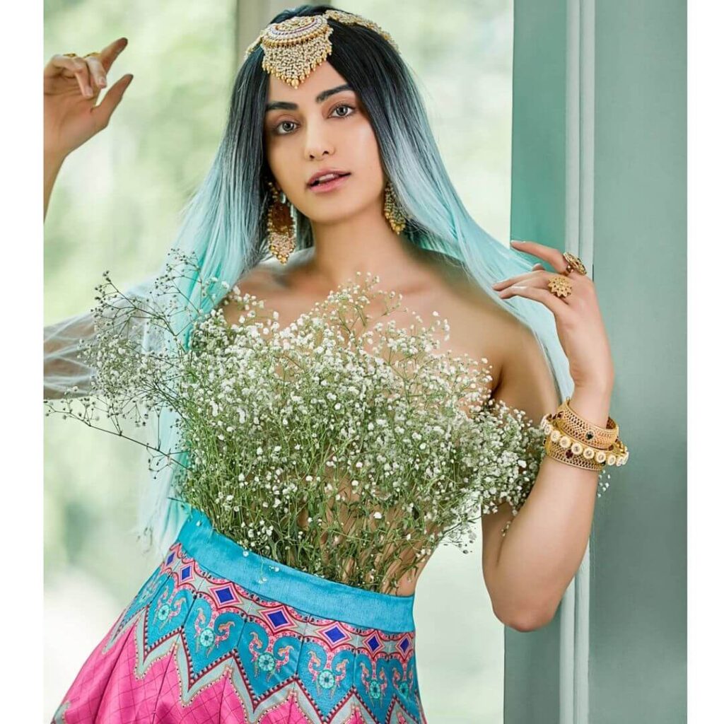 Adah Sharma in stylish outfit