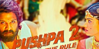 Pushpa 2 movie title poster