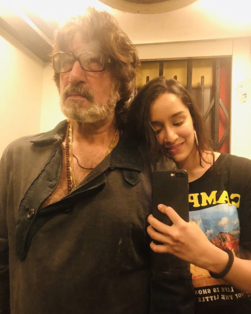 Shraddha Kapoor with father