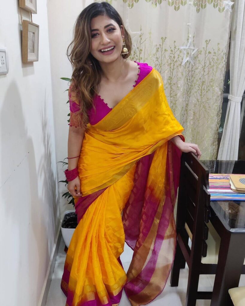 Sunita Gogoi in sexy saree