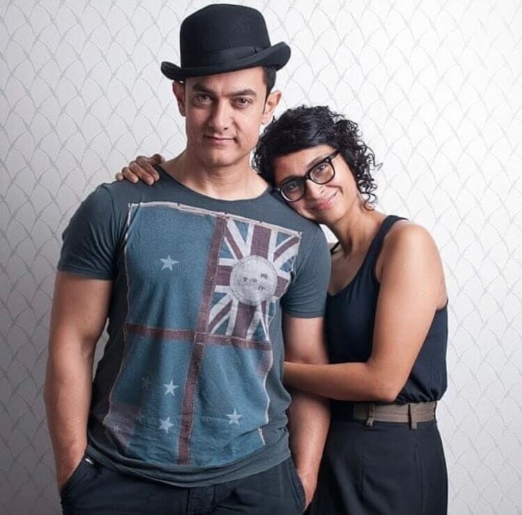 Aamir Khan with ex wife