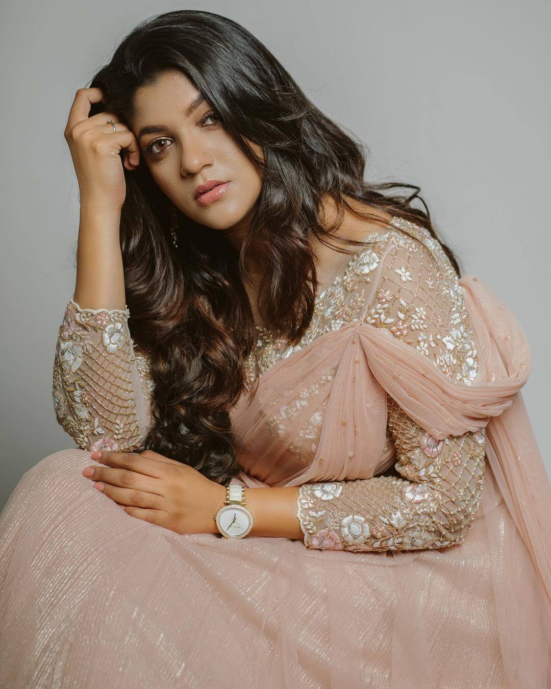 Aparna Balamurali in stylish saree