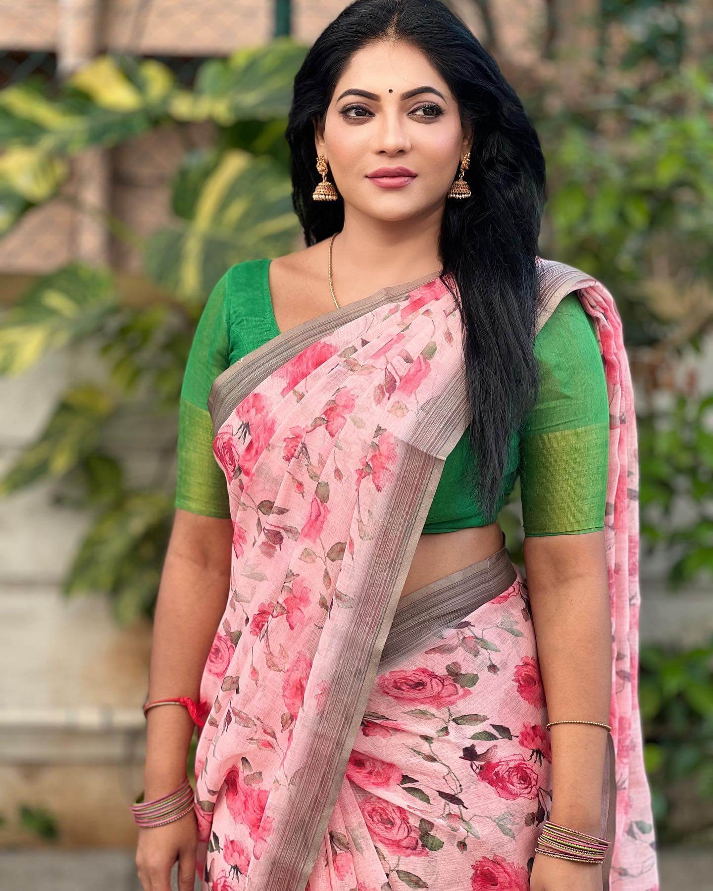 Reshma Pasupuleti in stylish saree