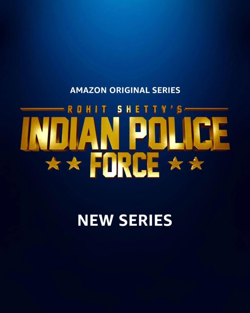 Indian Police Force Web Series tittle poster