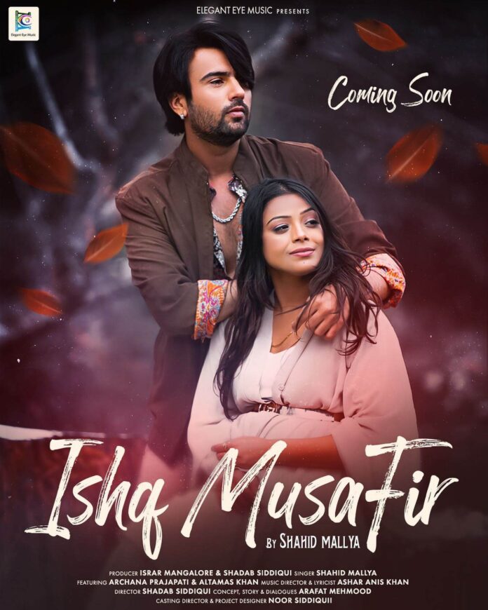 Ishq Musafir Music Video poster