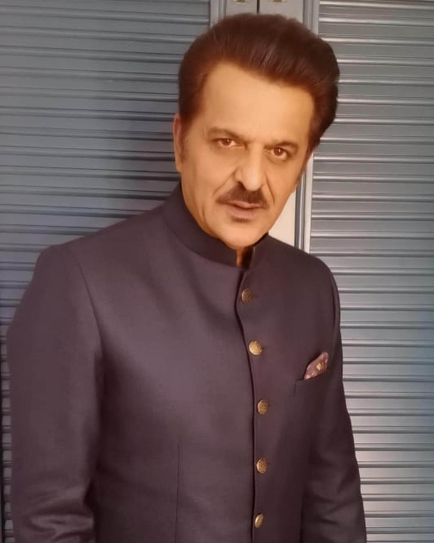 Actor Rajesh Khattar in stylish suit close up shot