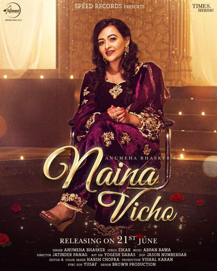 Naina Vicho Music Video poster