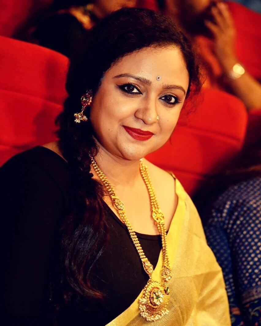 Actress Prathama Prasad Rao close up shot