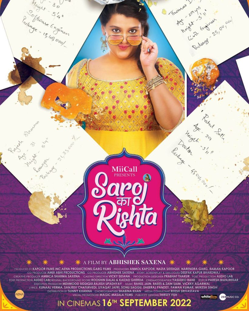 Saroj Ka Rishta Movie poster