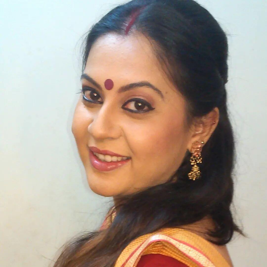 Actress Anindita Chatterjee close up shot