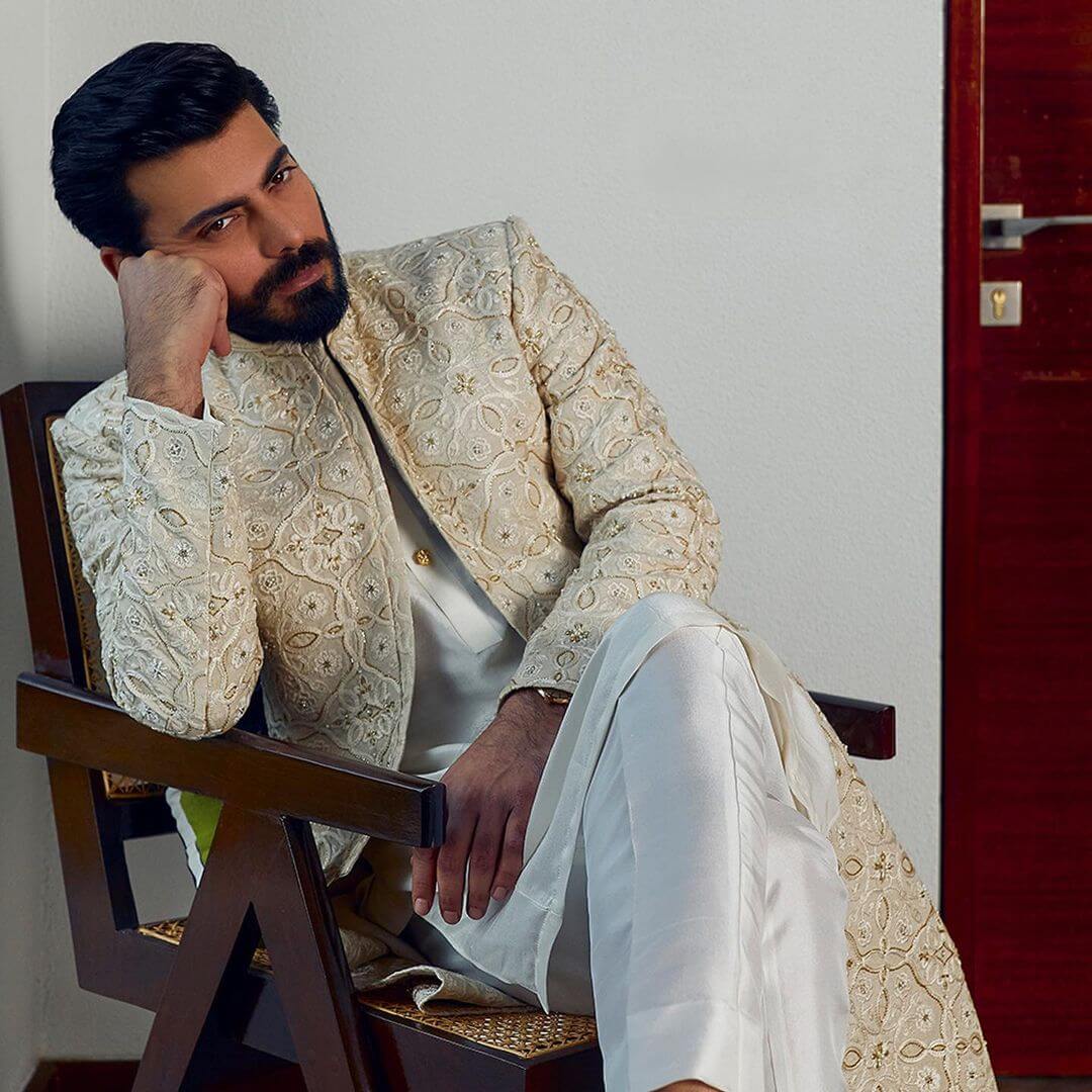 Actor Fawad Khan stylish look