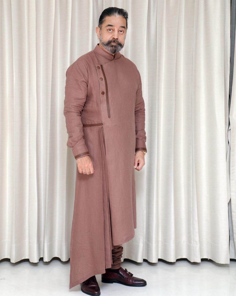 Actor Kamal Haasan in stylish look