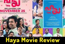 Haya Review Chaithania Prakash starrer movie is a romantic ride filled with ups and downs