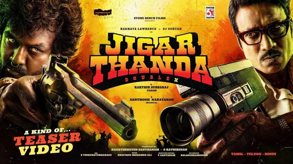 Jigarthanda DoubleX Movie poster