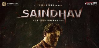 Saindhav Movie poster