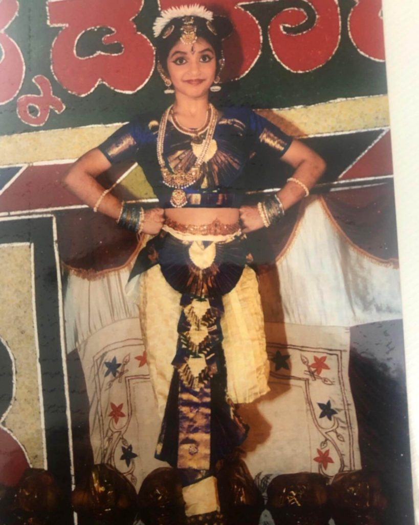 Sreeleela dancing childhood