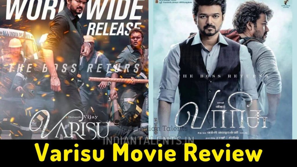 Varisu Review Thalapathy Vijay starrer movie is a mix of family drama and action