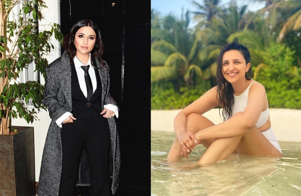 Latest Photos of Gorgeous actress Parineeti Chopra enjoying vacation