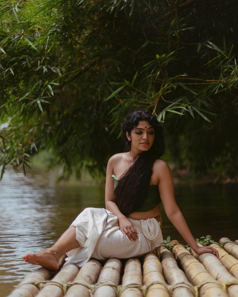 Actress Rima Kallingal in Traditional Wear
