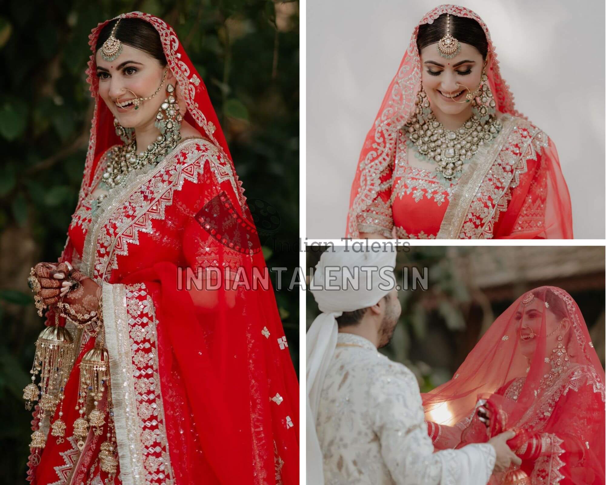 Shivaleeka Oberoi from Her Wedding Photos