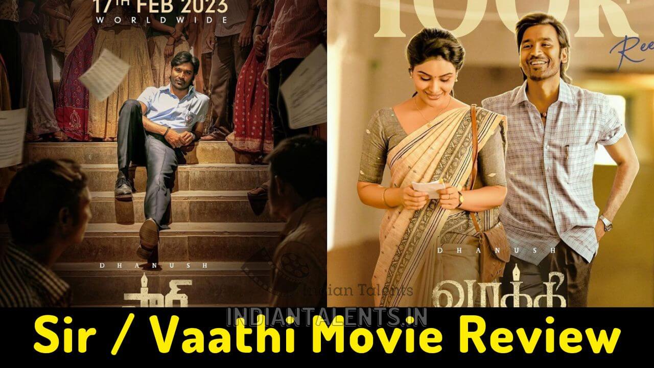 Sir Vaathi Review Dhanush starrer movie is an impactful action drama