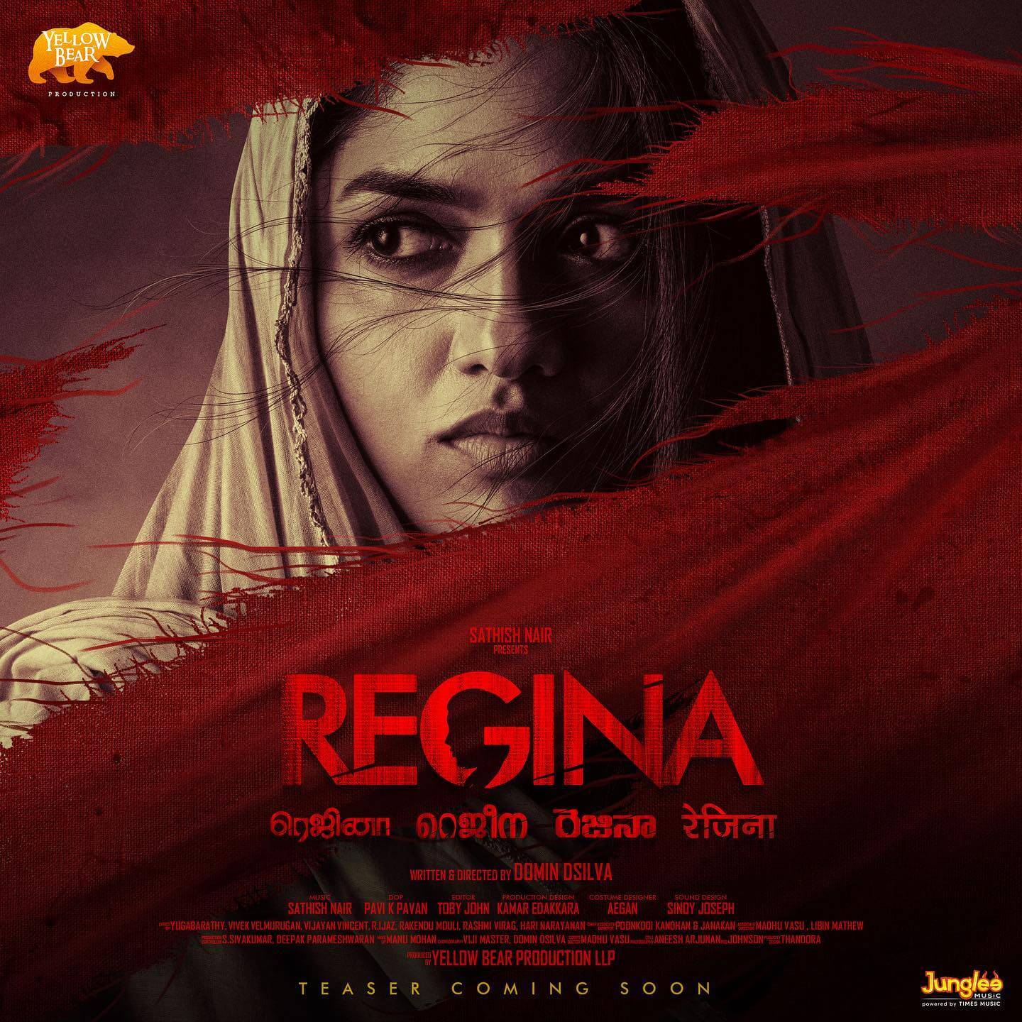 The First Poster of the movie Regina Released