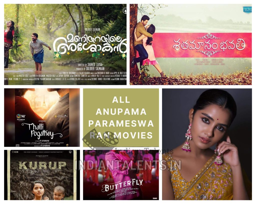 All Anupama Parameswaran Movies