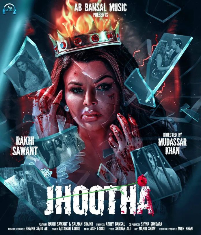 Jhootha Music Video poster