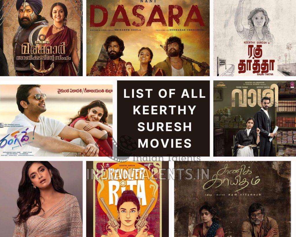 List of all Keerthy Suresh Movies