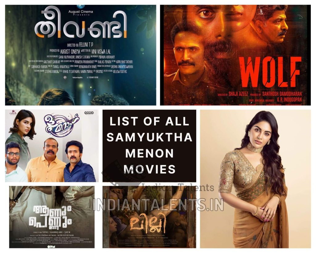 List of all Samyuktha Menon Movies