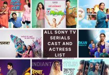 List of all Sony Television TV Serials and Actresses
