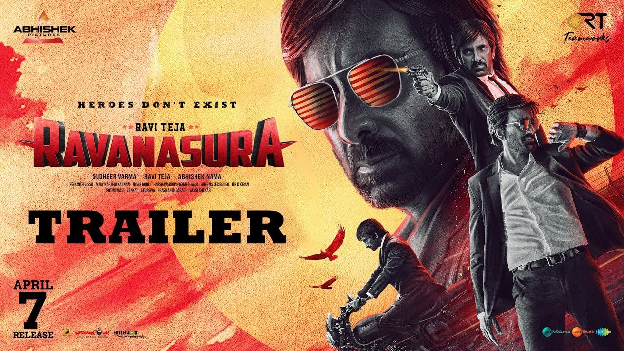 Ravanasura movie trailer poster
