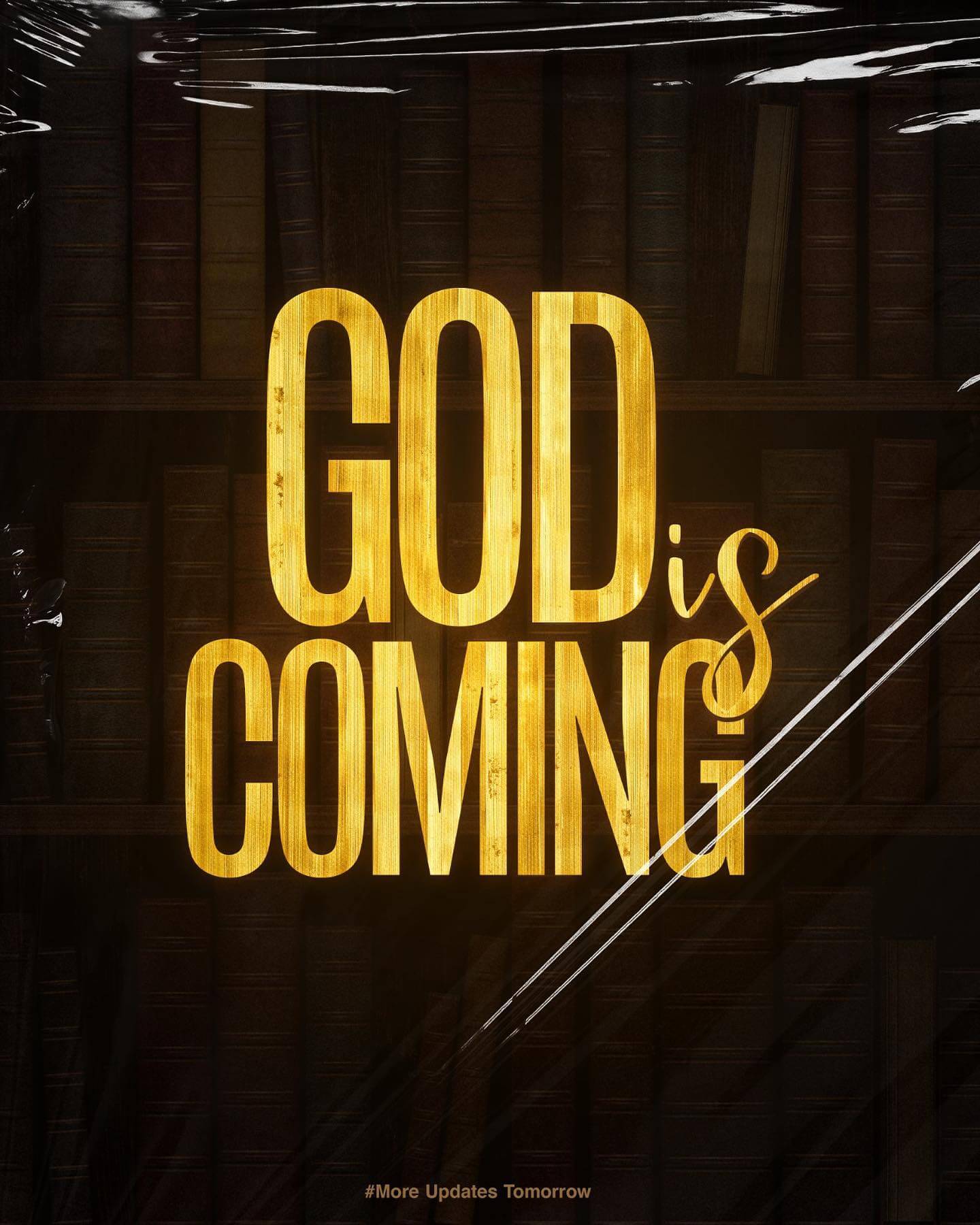 Title Poster of the Movie God is Coming
