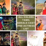 All Colors Tamil Serials Cast and Actress List