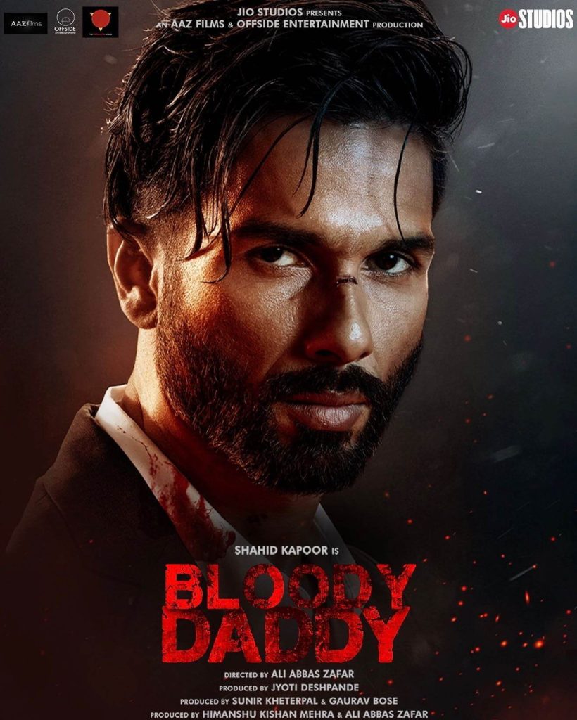 First Look Poster of the Movie Bloody Daddy