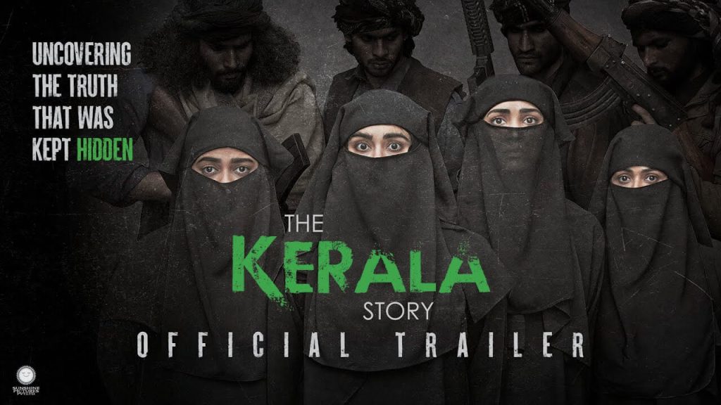 The Kerala Story movie trailer poster