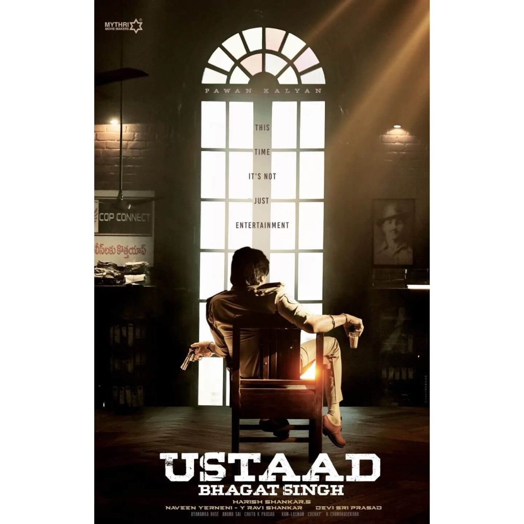 Ustaad Bhagat Singh movie poster