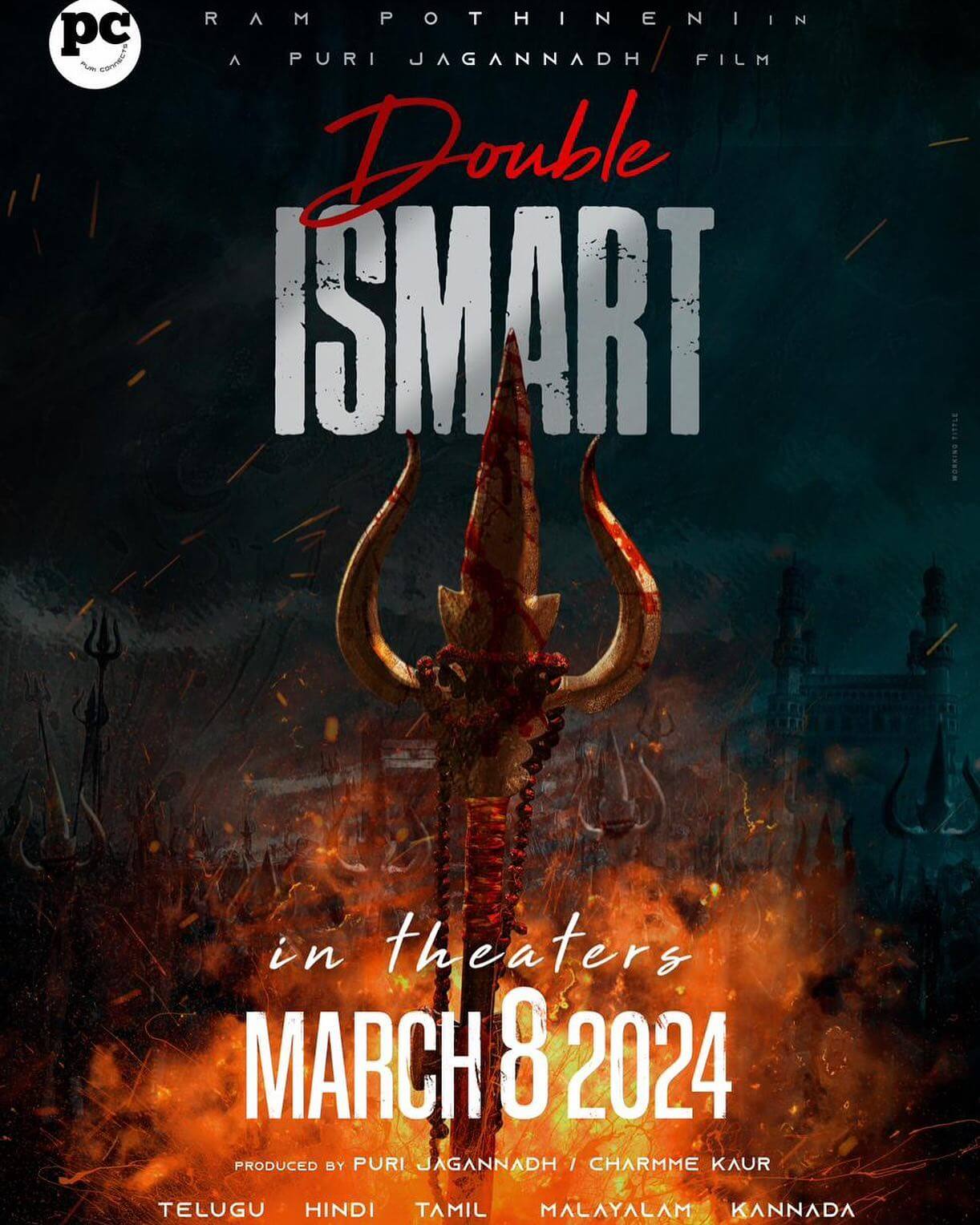 Double Ismart Movie poster