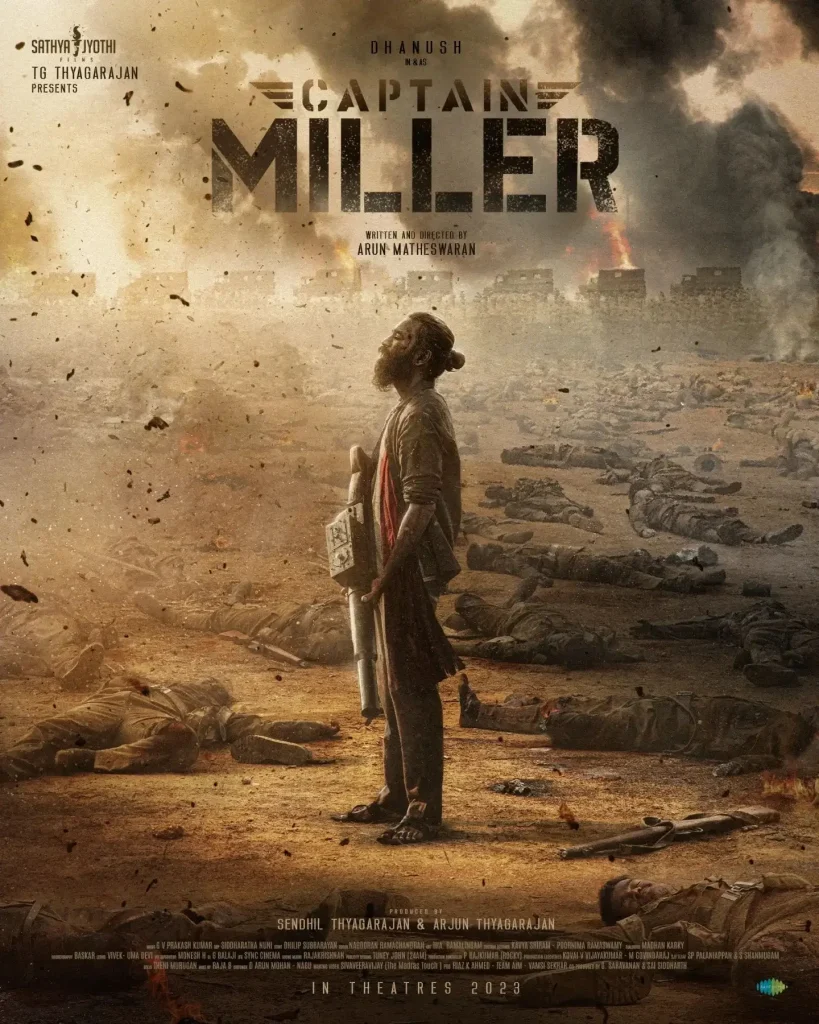 First Look Poster of the Movie Captain Miller