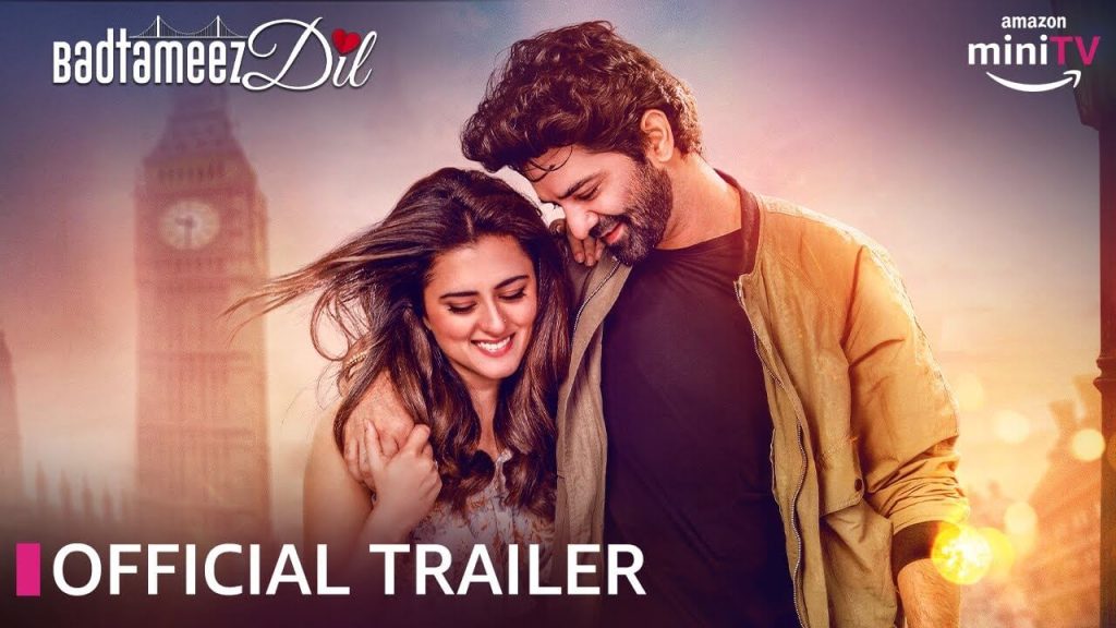 Hindi Series Badtameez Dil trailer poster