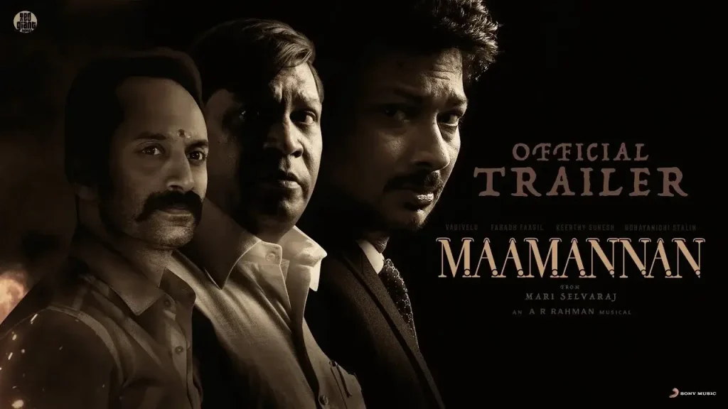 Maamannan trailer poster