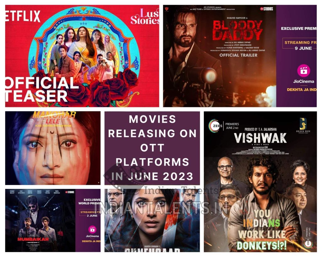 Movies Releasing in OTT Platforms in the Month June 2023