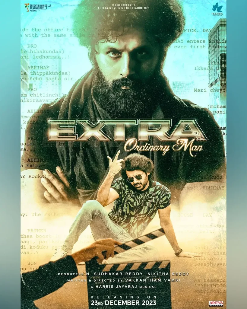 First Look Poster of the Movie Extra Ordinary Man