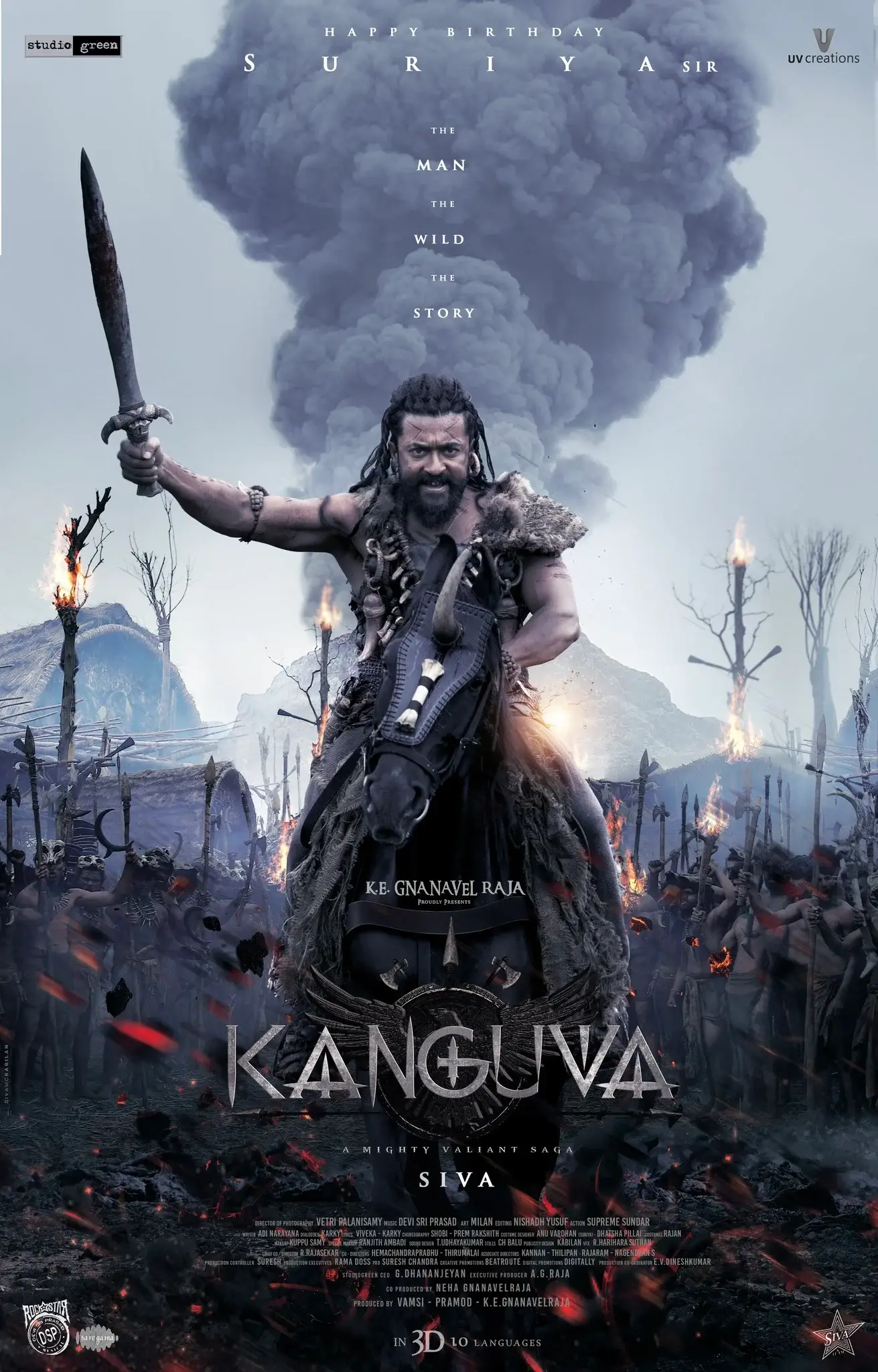 First Look Poster of the Movie Kanguva