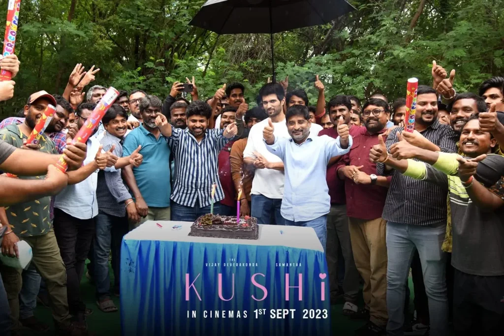 Vijay Deverakonda starrer Telugu Movie Kushi Finished its Shooting
